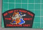 New York City Transit Firearms Unit Police Shoulder Patch Taz    Yosemite Sam