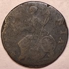 1700s Halfpenny Great Britain George Iii Good G Coin  20701