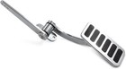 Universal Polished Aluminum Accelerator Pedal   Mr Gasket Cable Kit 