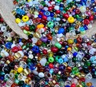 11 0 To 8 0 Assorted Czech Seed Beads 10g Preciosa Glass Seed Beads  midr
