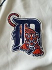 Vtg Detroit Tigers 1995 Alternate Game Worn Jersey Used Mlb Russell Sz Med 90s