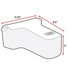 Dslr Camera And Zoom Lens Sleeve Case With Accessory Storage   Strap Openings