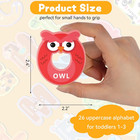 Magnetic Letters  26 Animal Alphabet Magnets  Fun Preschool Learning Toy  Large 