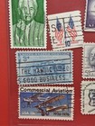 Vintage United States Postal Service Stamps Used Posted Cancel Id 2 3c 1c 5c Us