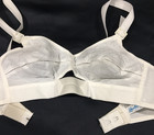 Vtg Duchess Cotton Circle Stitch Star Bullet Training Bra A New