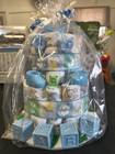 Handmade Baby Boy Diaper Cake Gift
