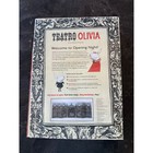 Vtg Teatro Olivia Sealed New Ian Falconer 2004 Fold-out Puppet Theater Play Set