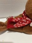 Coca-cola Walrus Bean Bag Plush In Logo Scarf  0124 1997 Collectible X-mas