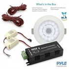 Pyle 4       Bluetooth Ceiling wall Speakers  4 2-way Speakers W  Built-in Led Light
