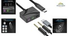 External Sound Card With Stereo Output For Laptop  Tablet  And Smartphone