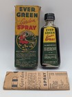 Antique Evergreen Garden Spray Minneapolis Minn Complete In Box Amber Glass Full
