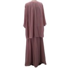 Mother Of The Bride Sz 16 Curvy Plus Pink Lace 2 Pc Jacket Maxi Dress New B37