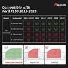 Car Seat Covers Custom For Ford F-150 Leather Seat Cover 2025 2024 2023 2022    