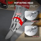 Cordless Metal Shear For Milwaukee 18v Battery  Brushless Electric Metal Scisso