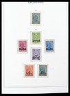 Lot 39835 Complete Stamp Collection Liechtenstein 1912-1980 In Leuchtturm Album 