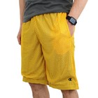 Champion Men s Mesh Basketball Shorts 9 5-inch Inseam  Two Pockets  Gym Wear