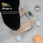 Digital Bathroom Scale For Body Weight  Precision Weighing Scale For Weight Loss