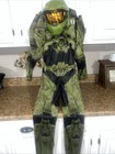 Halo Master Chief Deluxe Child Costume Jumpsuit And Mask Disguise Size Large