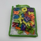 Lot Of Magnetic Plastic Letters Alphabet  Educational And Case