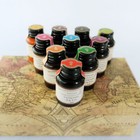 Calligraphy Ink Set 10 Colors Fountain Dip Pen Inks 20cc Bottles For Drawing