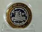 Pioneer Casino Limited Ten Dollar Gaming Token  999 Fine Silver Doc Holiday