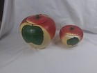 Mccoy Yellow Blushing Apple Cookie Jar Retro Kitchen 1950s Ceramic