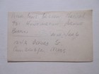 Vintage Business Card - Egyptian Museum Cairo Assistant Curator