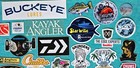 30  - Different   Authentic - Sport Fishing Decals Lot - Offshore Vinyl Stickers