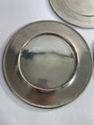 Set Of 3   Vintage 95  Marked Pewter Serving Plate 13 