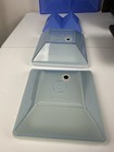 Tupperware Get Together Buffet 22 Piece Set Black   Blue Tray Containers