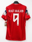 Norway 2026 Braut Haaland  9 Wc Home Jersey Soccer Fan Gift Unisex Size S-4xl