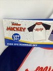 Disney Junior Mickey Mouse Kids 2 Pc Sunwear Set Size New Upf 50  Swim Trunks