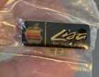 Apple Computer Lisa Pin With Apple Rainbow Logo  approx  1983  - Very Rare 