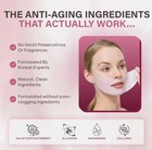 Quasi-collagen Glow Up Mask   Hydrating   Firming Facial Mask - 4 Pcs box