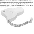 Automatic Body Measuring Tape Retractable Sewing Tailor Measure Ruler Cm Inch