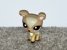 Littlest Pet Shop Lps Tan Spotted Deer Fawn   1123 Purple Eyes Rare 2007