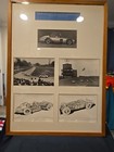 Vintage Daimler-benz Formelrennwagen Formula 1 Racing   Specs Framed Art 21x29 