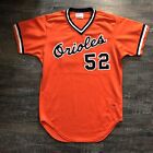Vintage 1982 Baltimore Orioles Team Issued Orange Jersey Wilson Size 42 Set 1