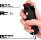 Burn Pepper Spray Keychain Holster Case 1 2oz Self Defense Black