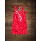 Red Flapper Costume Halloween Spirit Adult Small