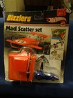 New Hot Wheels Sizzlers Mad Scatter Set Blue Race Car Off Track Action Charger