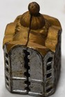 Small Antique A c  Williams Cast Iron Bank   Dome Top Still Coin Bank C 1900s