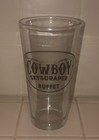 The Good Place Screen Used Prop Glass Cowboy Skyscraper Buffet   Adam Scott Rare