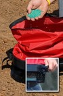 Earthway 2750 Seed Spreader 25 Lb Hand Crank Broadcast Shoulder Seeder