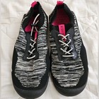 Body Glove Water Shoes Womens 8 Black Pink Siphon Pro Vguc Slip On Swim Stretch