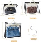 9 Pack Dust Bags For Handbags  Clear Handbag Storage  Purse