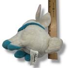 Vintage Neopets White   Blue Cybunny 6    Stuffed Animal Pink Hearts Cute 2002