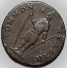 1788 Massachusetts Colonial Copper Cent  No Period  Ryder 6-n  Rim Bumps