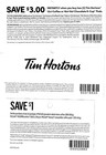 Vintage Coupons Mcdonald s Tim Hortons 2019