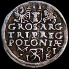 Europian Medieval Poland Lituania Trojak 3 Groschen 1591 Sigismund Iii  9263 